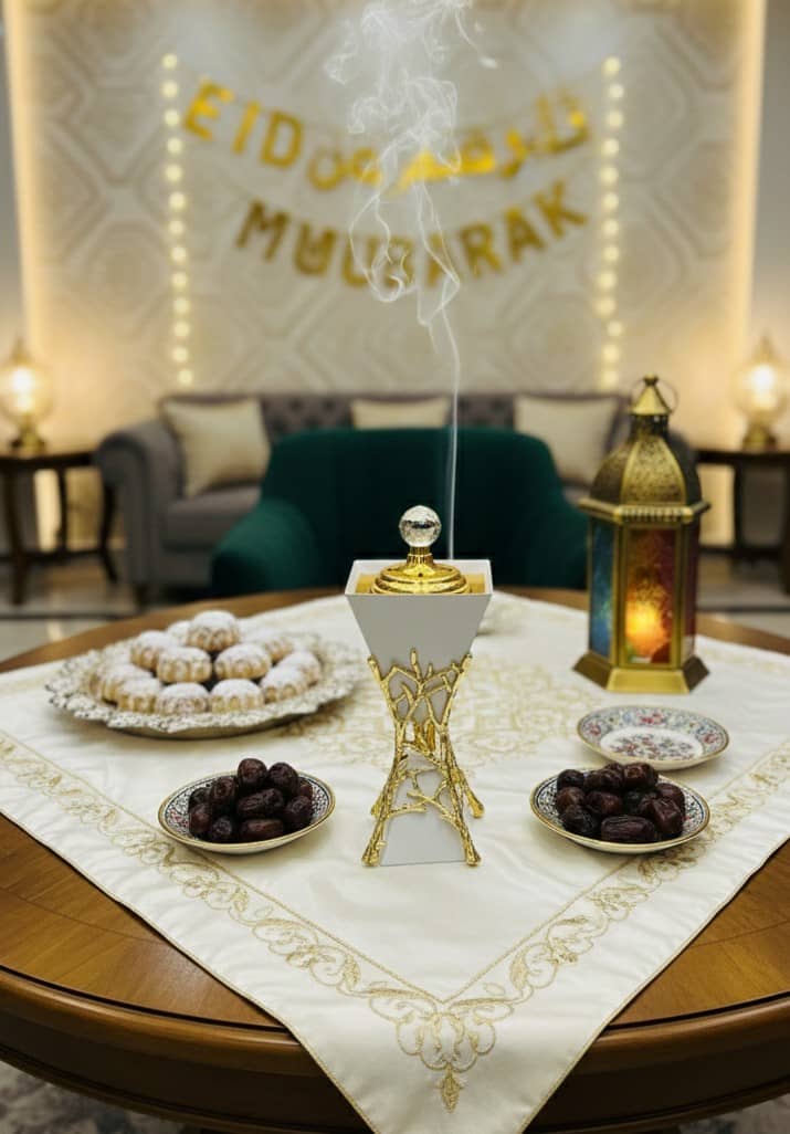 مبخرة فاخرة بتصميم عصري ولمسة ملكية